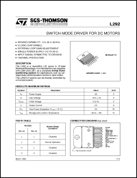 Click here to download L292 Datasheet