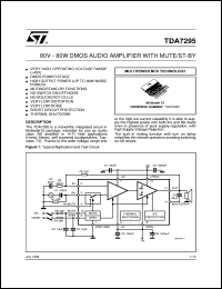 Click here to download TDA7295 Datasheet
