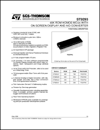Click here to download ST9293J5 Datasheet