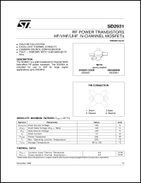 Click here to download SD2931 Datasheet