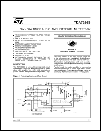 Click here to download TDA7296S Datasheet
