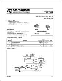 Click here to download TEA7530 Datasheet