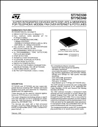 Click here to download ST75C540 Datasheet