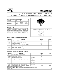 Click here to download STS3DPFS30 Datasheet