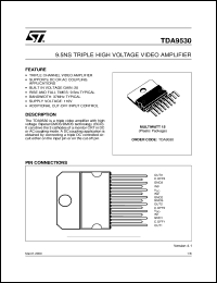 Click here to download TDA9530 Datasheet
