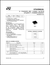 Click here to download STS5DNE30 Datasheet