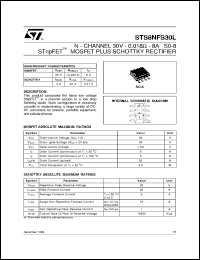 Click here to download STS8NFS30 Datasheet