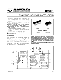 Click here to download TDA7331 Datasheet