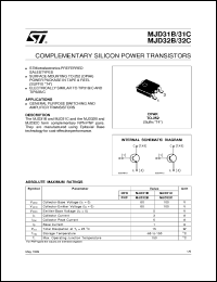 Click here to download MJD31 Datasheet
