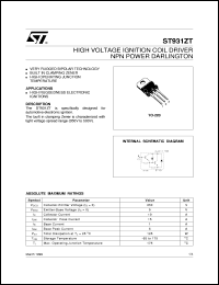 Click here to download ST931ZT Datasheet