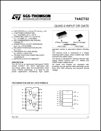 Click here to download 74ACT32 Datasheet