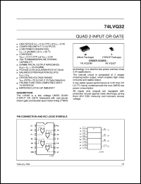 Click here to download 74LVQ32 Datasheet