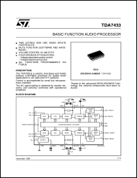 Click here to download TDA7433 Datasheet