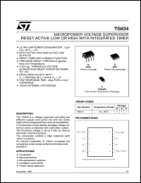 Click here to download TS834 Datasheet