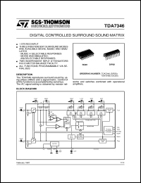 Click here to download TDA7346D Datasheet