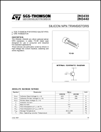 Click here to download 2N3440 Datasheet