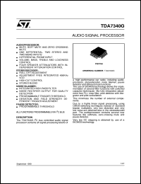 Click here to download TDA7340G Datasheet