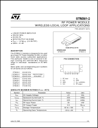 Click here to download STM351-2 Datasheet