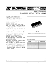 Click here to download ST6375B1 Datasheet