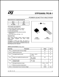 Click here to download STPS360B-TR Datasheet