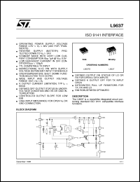 Click here to download L9637 Datasheet