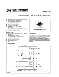 Click here to download TDA7370 Datasheet