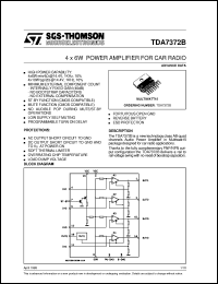 Click here to download TDA7372B Datasheet