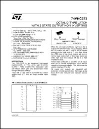 Click here to download 74VHC373 Datasheet