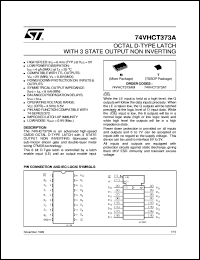 Click here to download 74VHCT373A Datasheet