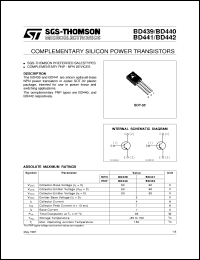 Click here to download BD441 Datasheet