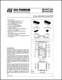 Click here to download M74HC390 Datasheet