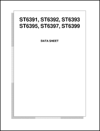 Click here to download ST6392B1 Datasheet