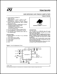 Click here to download TDA7391PD Datasheet