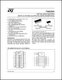 Click here to download 74AC541 Datasheet