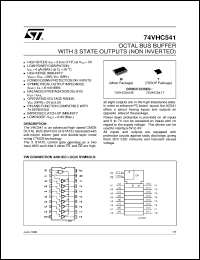 Click here to download 74VHC541 Datasheet