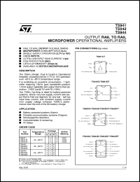 Click here to download TS942IDT Datasheet