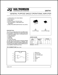 Click here to download UA741MN Datasheet
