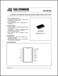 Click here to download STV5742 Datasheet