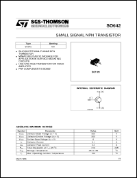 Click here to download SO642 Datasheet