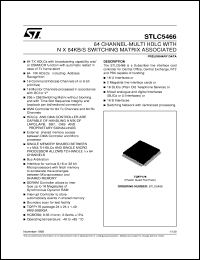 Click here to download STLC5466 Datasheet