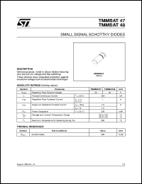 Click here to download TMMBAT48 Datasheet