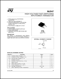 Click here to download MJD47 Datasheet