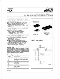 Click here to download M48T58 Datasheet