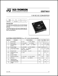 Click here to download GS5T48-5 Datasheet