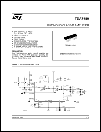 Click here to download TDA7480 Datasheet
