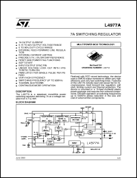 Click here to download L4977A Datasheet