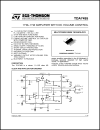Click here to download TDA7495 Datasheet
