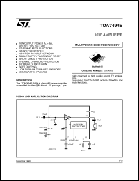 Click here to download TDA7494S Datasheet