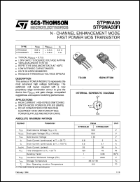 Click here to download STP9NA50 Datasheet