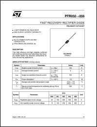Click here to download PFR854 Datasheet